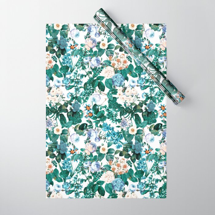 SUMMER BOTANICAL IV Wrapping Paper Gallery Image 1