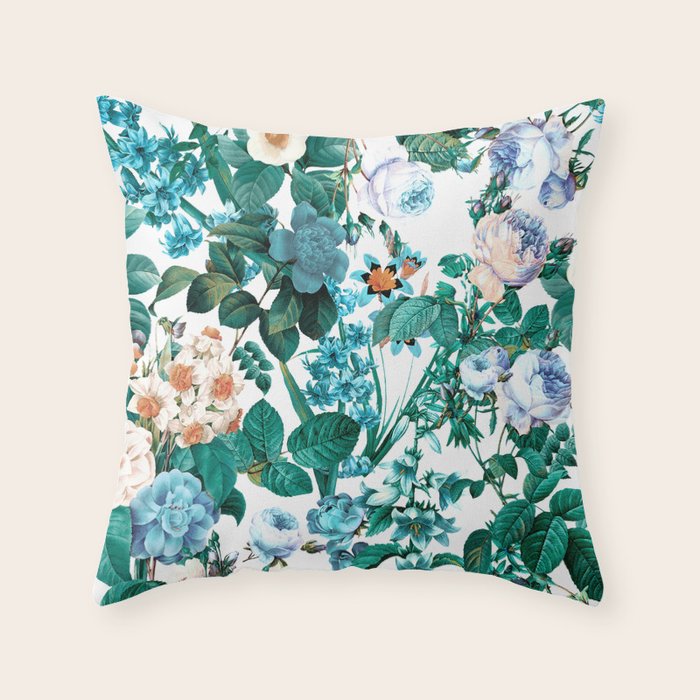 SUMMER BOTANICAL IV Throw Pillow Gallery Image 6