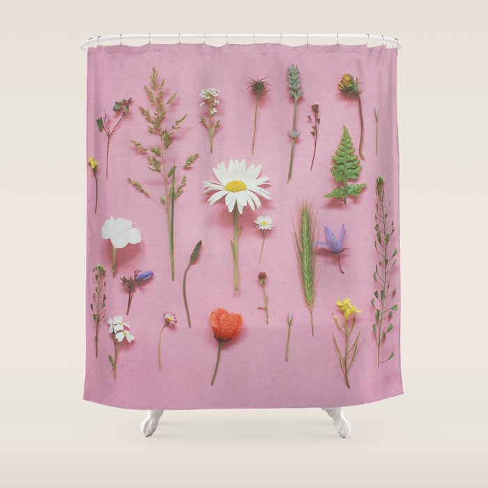 Wild Flowers Shower Curtain Gallery Image 1