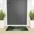 Japanese Forest Painting Sage Green Wall Art Wabi Sabi Wall Art Minimalist Japanese Poster Welcome Mat Gallery Image 3
