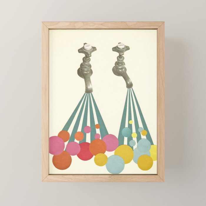 Soapsuds Mini Art Print Gallery Image 1