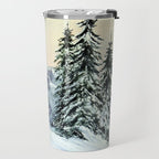 Skiing The Clear Leader Travel Mug Gallery Image 2