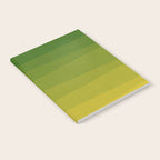 Shades of Grass - Gradient between Lime Green and Bright Yellow Notebook Gallery Image 2