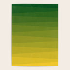 Shades of Grass - Gradient between Lime Green and Bright Yellow Poster Gallery Image 4