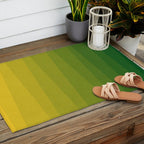 Shades of Grass - Gradient between Lime Green and Bright Yellow Outdoor Rug Gallery Image 2