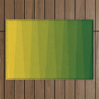 Shades of Grass - Gradient between Lime Green and Bright Yellow Outdoor Rug Gallery Image 1