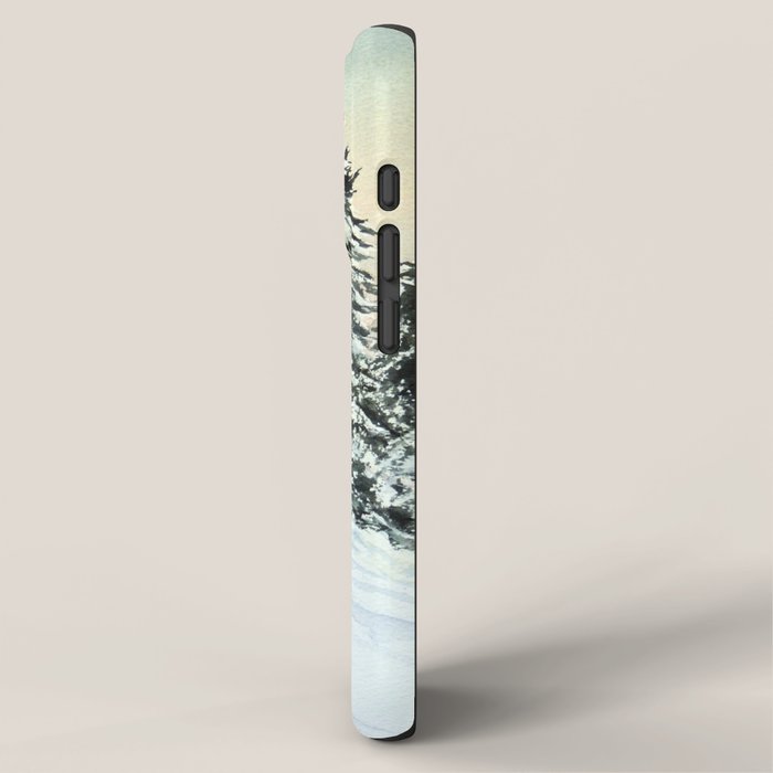 Skiing The Clear Leader iPhone Case Gallery Image 2
