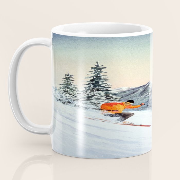 Skiing The Clear Leader Coffee Mug Gallery Image 3