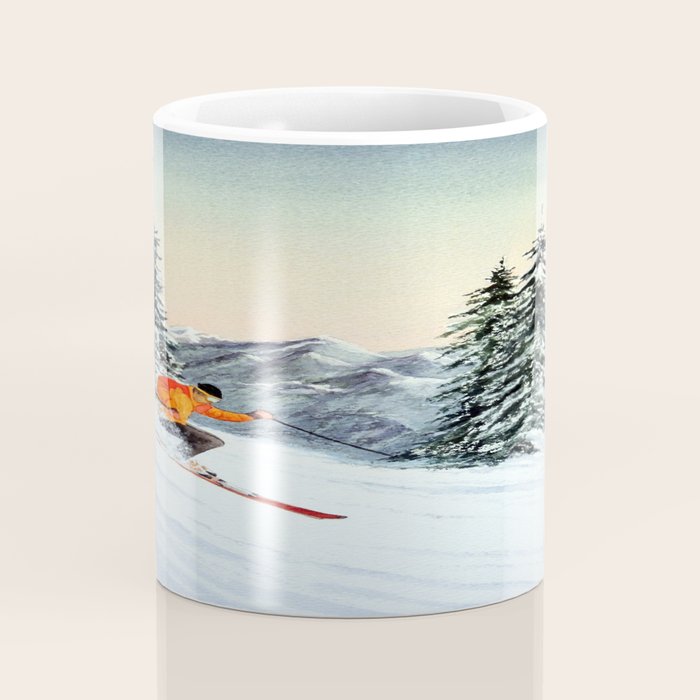 Skiing The Clear Leader Coffee Mug Gallery Image 4