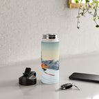 Skiing The Clear Leader Water Bottle Gallery Image 4