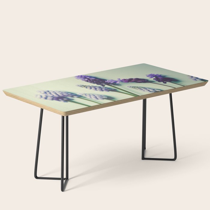 Pretty Blue Flowers Coffee Table Gallery Image 1