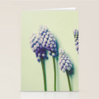 Pretty Blue Flowers Stationery Card Gallery Image 2