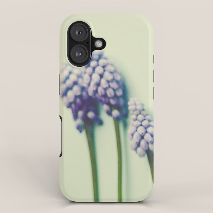 Pretty Blue Flowers iPhone Case Gallery Image 1