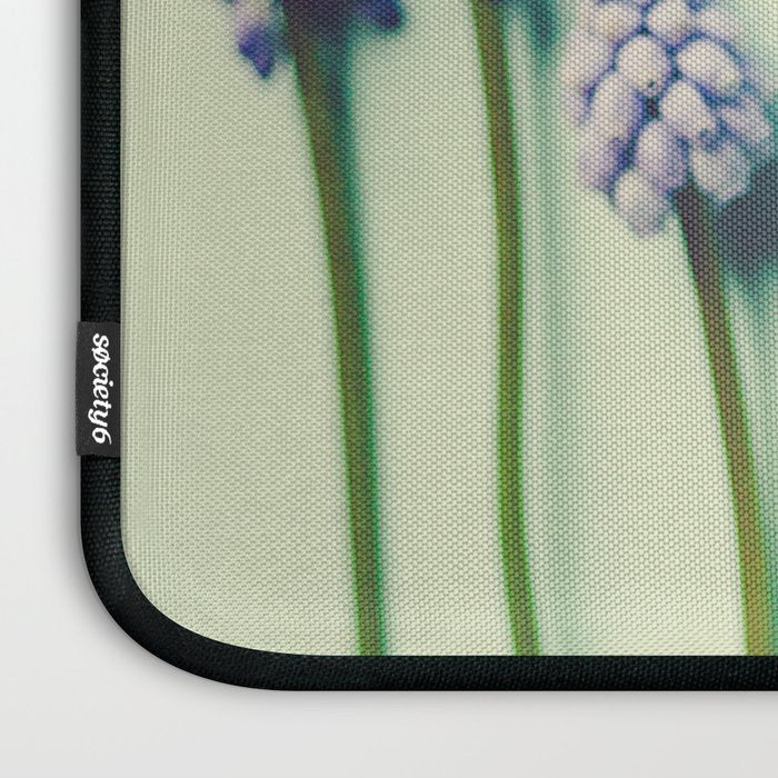 Pretty Blue Flowers Laptop Sleeve Gallery Image 3