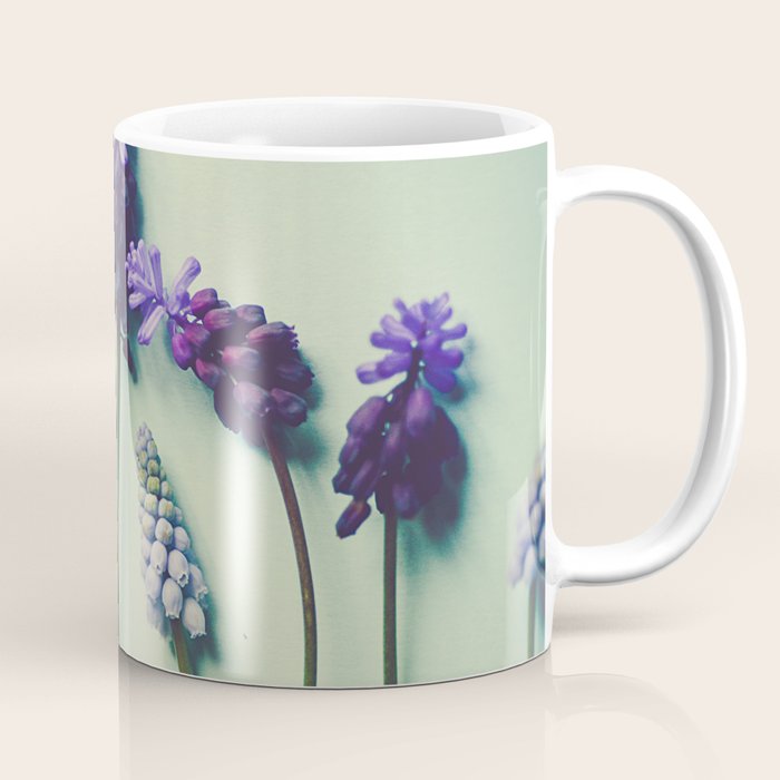 Pretty Blue Flowers Coffee Mug Gallery Image 1