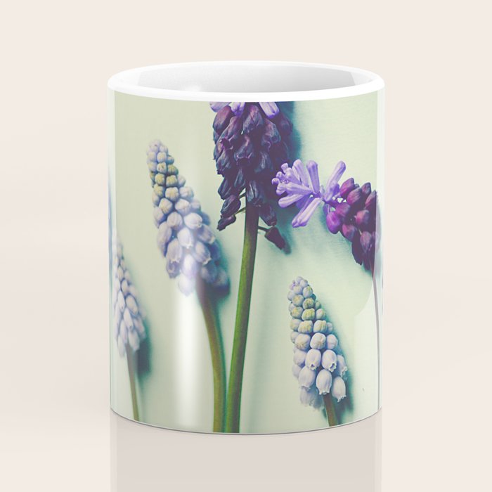 Pretty Blue Flowers Coffee Mug Gallery Image 4