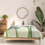 Pretty Blue Flowers Comforter Gallery Image 3