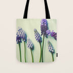 Pretty Blue Flowers Tote Bag Gallery Image 1