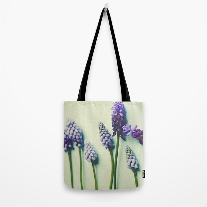 Pretty Blue Flowers Tote Bag Gallery Image 2