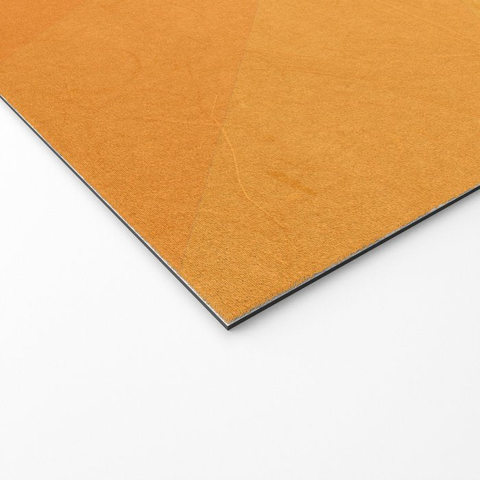 Shades of Sun - Line Gradient Pattern between Light Orange and Pale Orange Welcome Mat Gallery Image 2