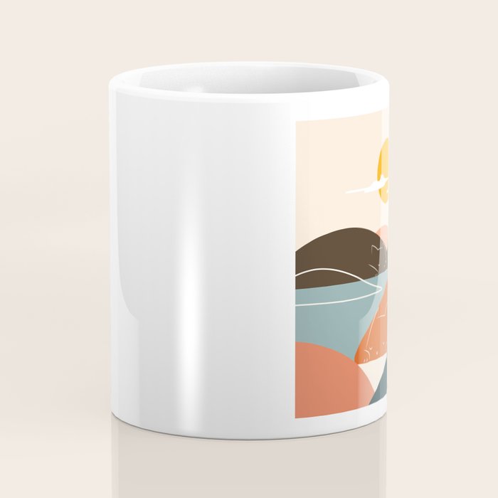 Cat Landscape 104 Coffee Mug Gallery Image 4