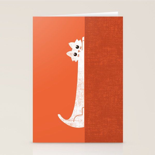 Mark's Superpower: cat Superstretch Stationery Card Gallery Image 1