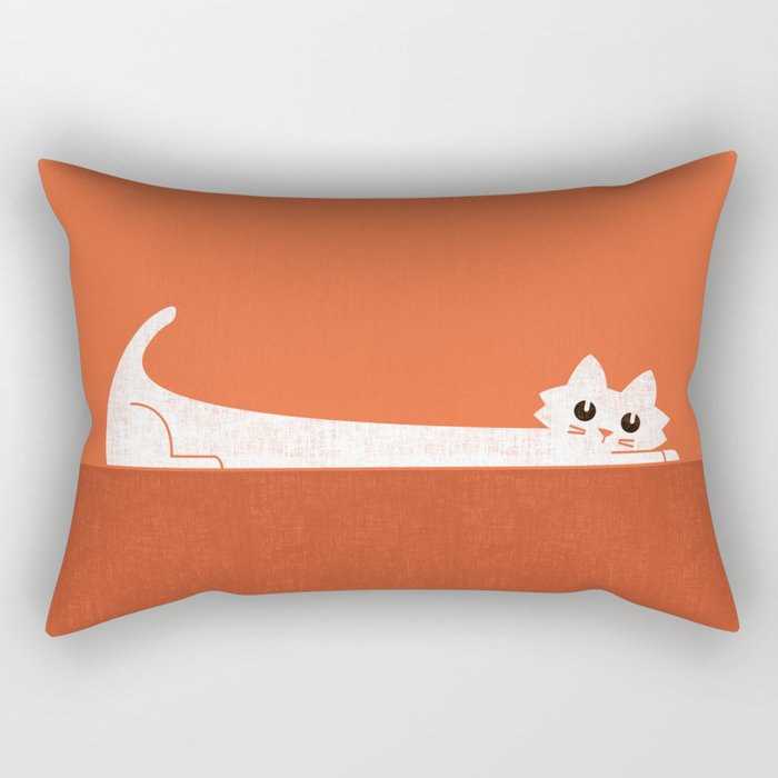 Mark's Superpower: cat Superstretch Rectangular Pillow Gallery Image 1