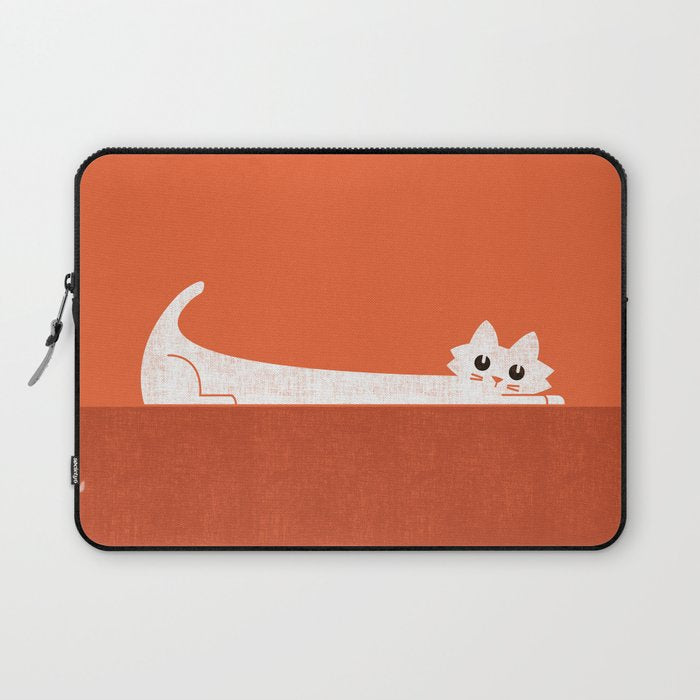 Mark's Superpower: cat Superstretch Laptop Sleeve Gallery Image 1