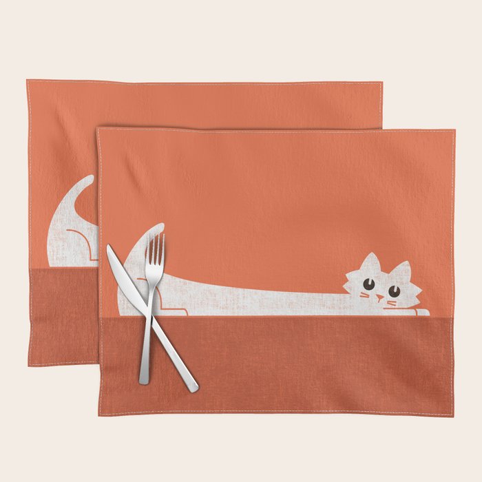 Mark's Superpower: cat Superstretch Placemat Gallery Image 1