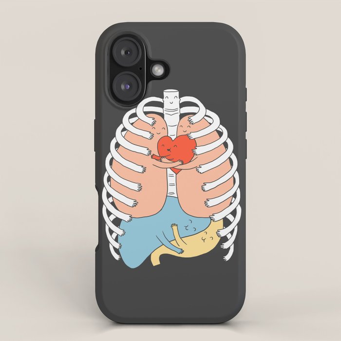 Hugs Keep Us Alive 2 iPhone Case Gallery Image 1