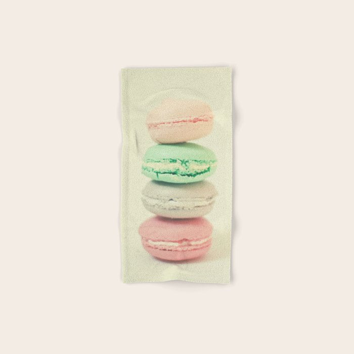 Four Macarons Bath Towel Gallery Image 1