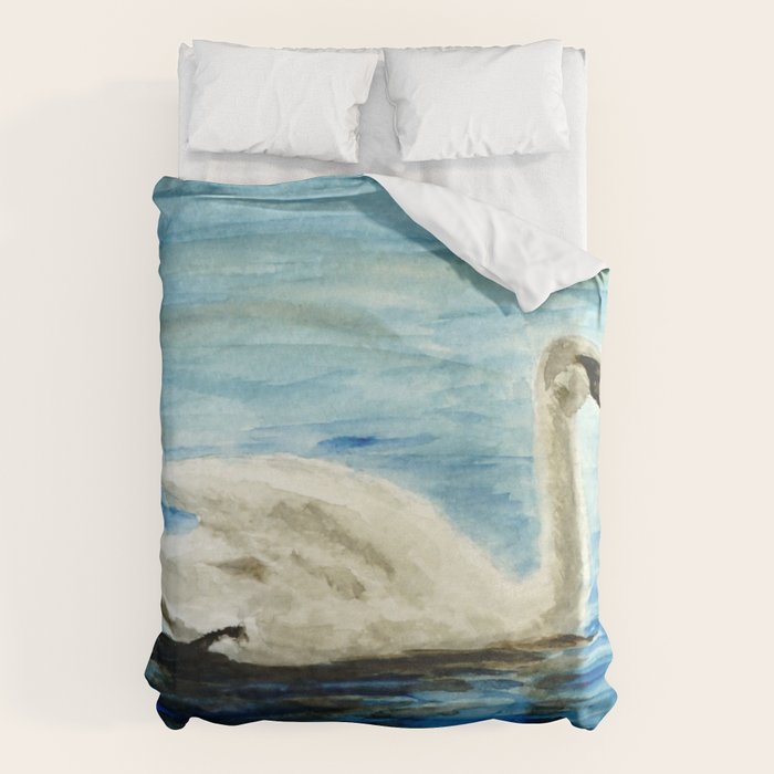 swan Duvet Cover Gallery Image 1