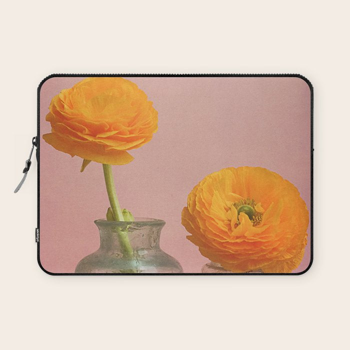 Yellow Flowers Laptop Sleeve Gallery Image 1