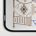 Santa Fe Garden - Turquoise & Brown Laptop Sleeve Gallery Image 3