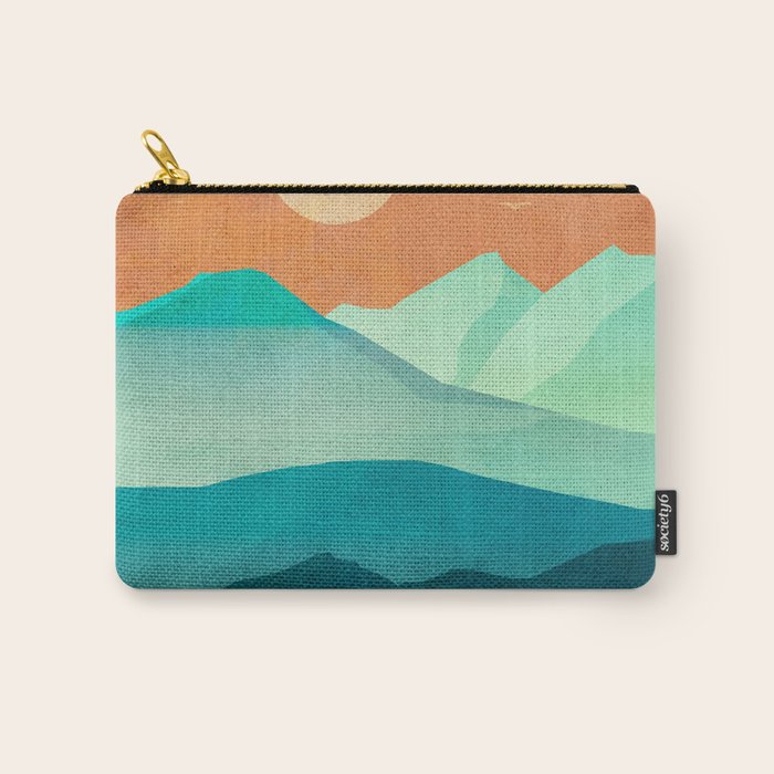 Morning Mountain Mist 2 Carry All Pouch Gallery Image 1