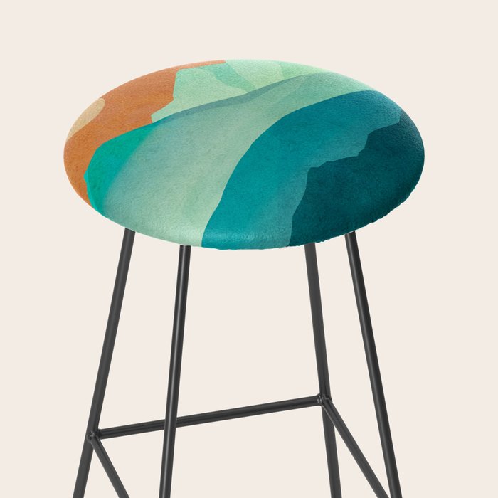Morning Mountain Mist 2 Stool Gallery Image 2