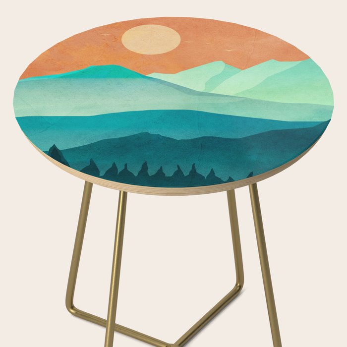 Morning Mountain Mist 2 Side Table Gallery Image 2