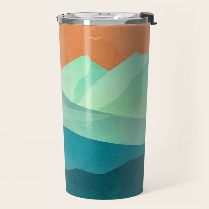 Morning Mountain Mist 2 Travel Mug Gallery Image 2