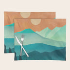 Morning Mountain Mist 2 Placemat Gallery Image 1