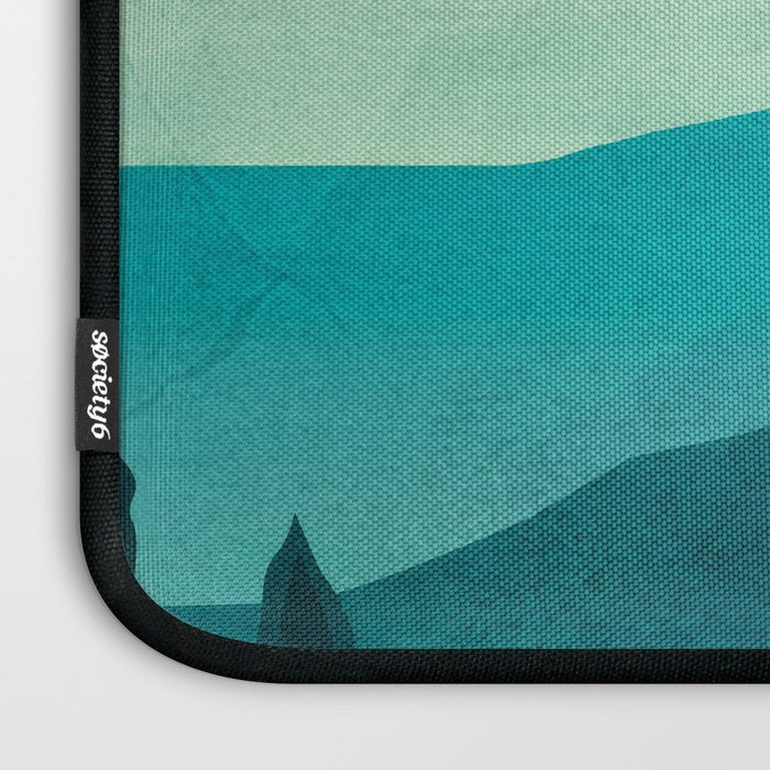 Morning Mountain Mist 2 Laptop Sleeve Gallery Image 3