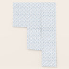 Toile de Jouy French Vintage Baby Blue & White Wallpaper Gallery Image 3