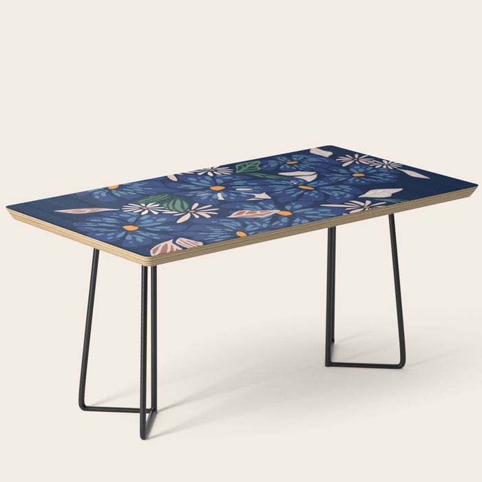Floral abundance Blue Coffee Table Gallery Image 1