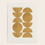 Gold Retro Scandinavian - Mid Century Modern Poster Gallery Image 4