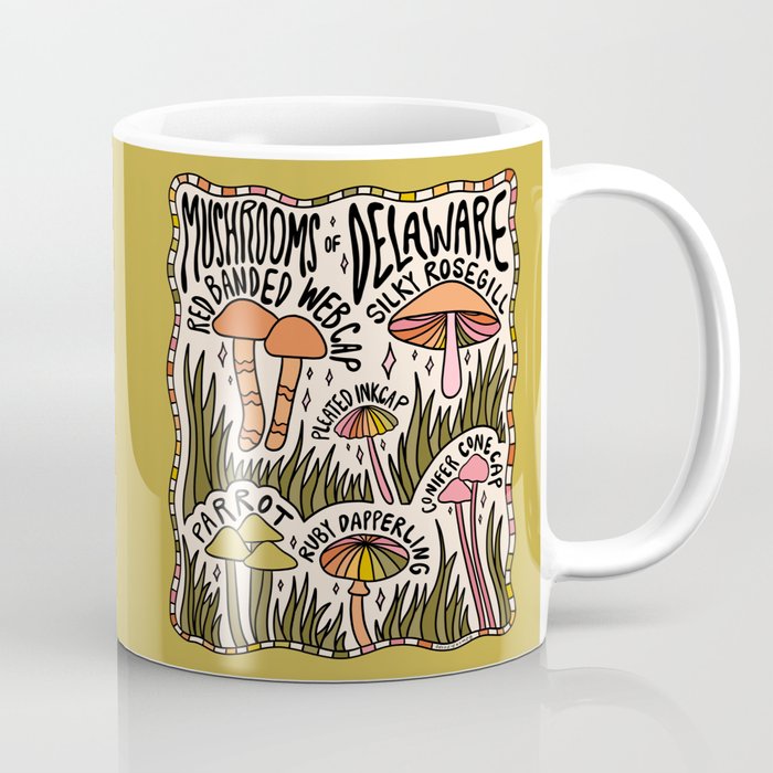 Mushrooms of Delaware Coffee Mug Gallery Image 1