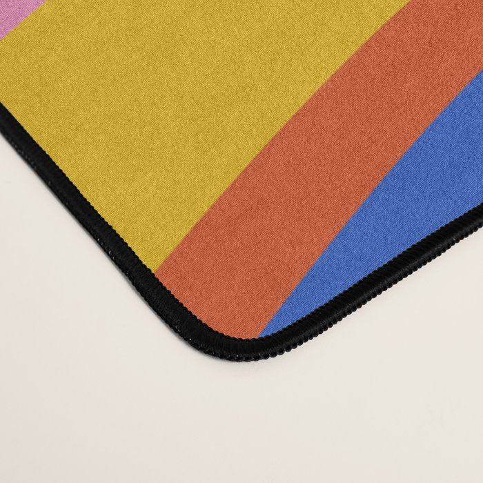 Wavy Stripes XIII - Bold Retro Desk Mat Gallery Image 4