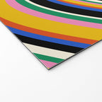 Wavy Stripes XIII - Bold Retro Welcome Mat Gallery Image 2