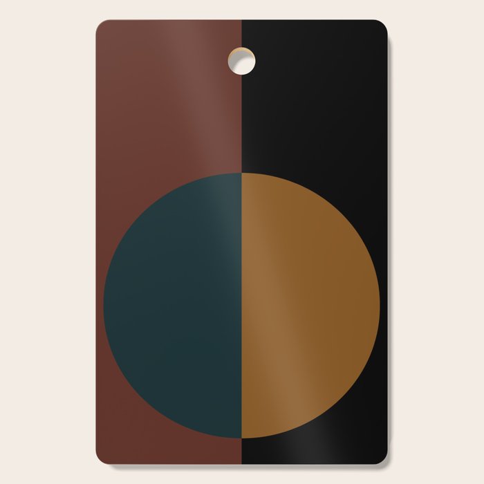 Color Block Abstract XI Cutting Board Gallery Image 1