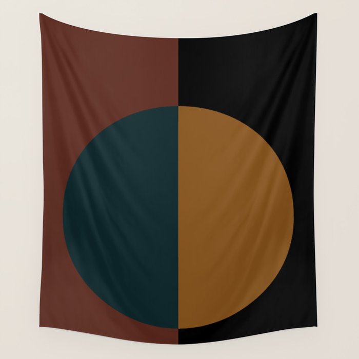 Color Block Abstract XI Wall Tapestry Gallery Image 4
