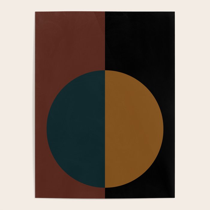 Color Block Abstract XI Poster Gallery Image 4