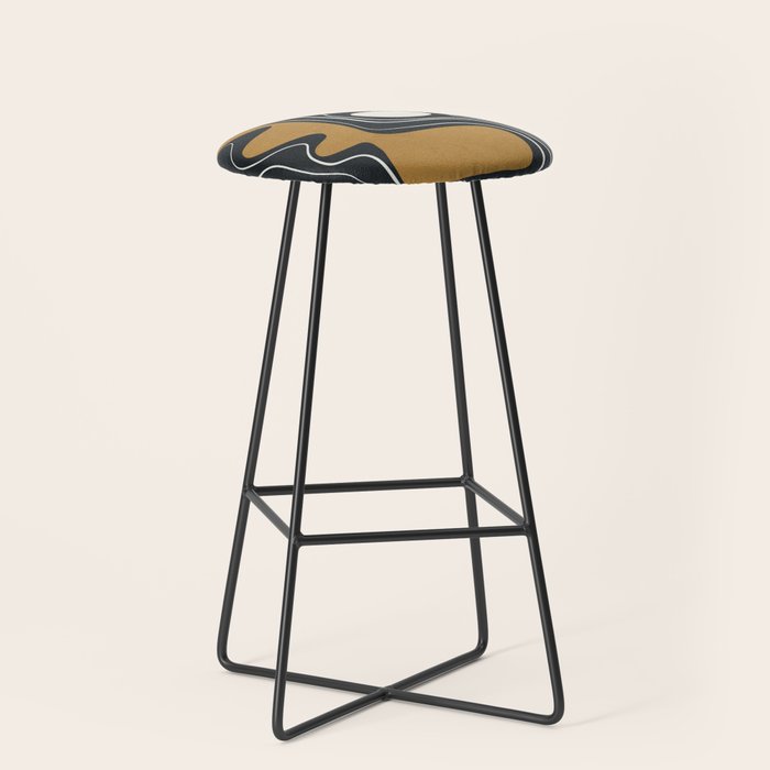 Minimal Abstract Form 3 Stool Gallery Image 1